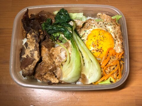 フライパンひとつでナシゴレン風お弁当